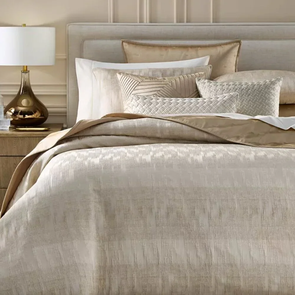 Hotel Collection Gilded Stripe Duvet Cover Set, Full/Queen